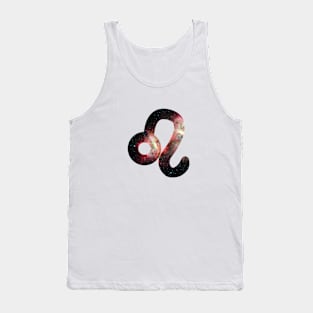 Cosmic Leo Galaxy Tank Top